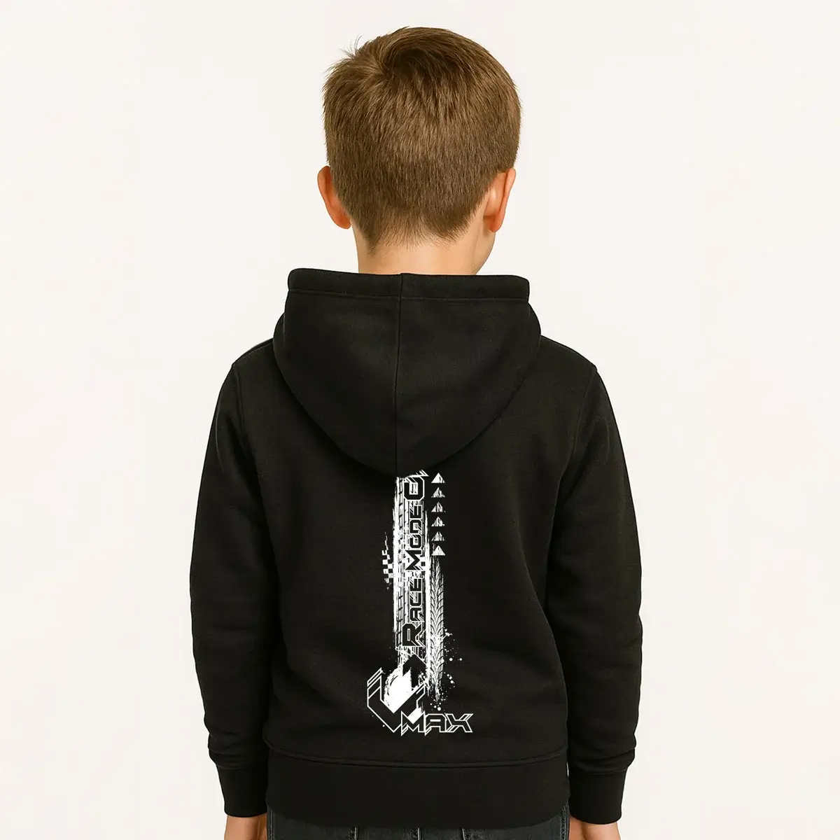 Kids zoodie "Life is Better on Racetracks" - Sweat jacket with hood 3 Kids zoodie "Life is Better on Racetracks" - Sweat jacket with hood - Image 3