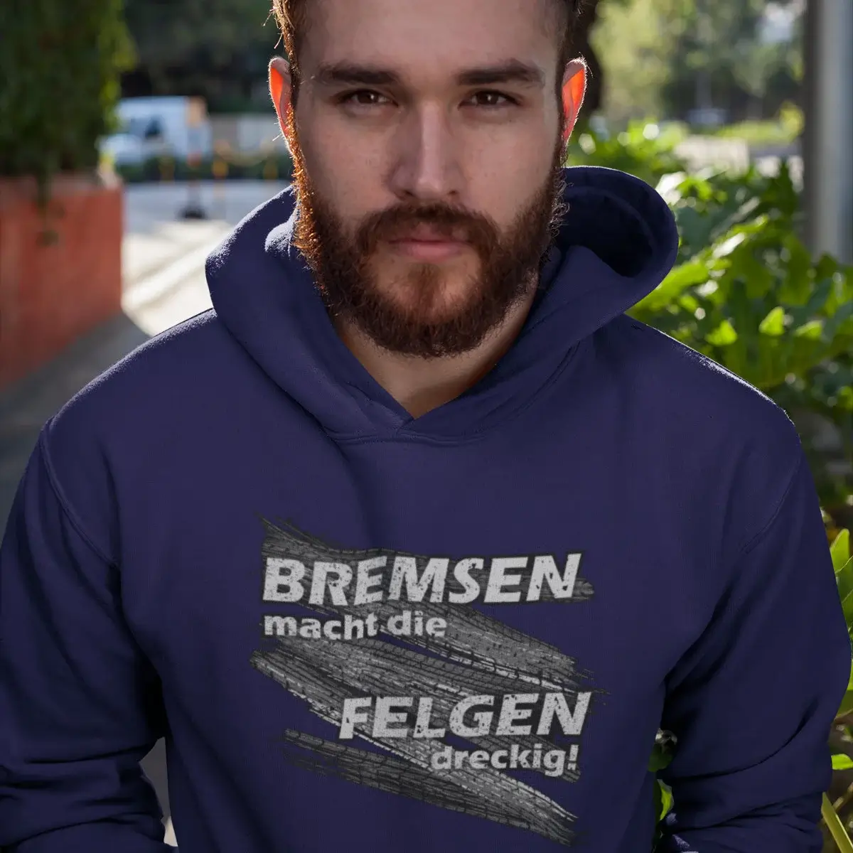 Ausdrucksstarker Fun Hoodie Bremsen macht die Felgen dreckig | Motorsport - DAS ORIGINAL 3 Ausdrucksstarker Fun Hoodie Bremsen macht die Felgen dreckig | Motorsport - DAS ORIGINAL – Bild 3