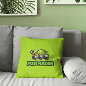 Dekokissen “FunRacer” – Frischer Stil mit einem Hauch Humor