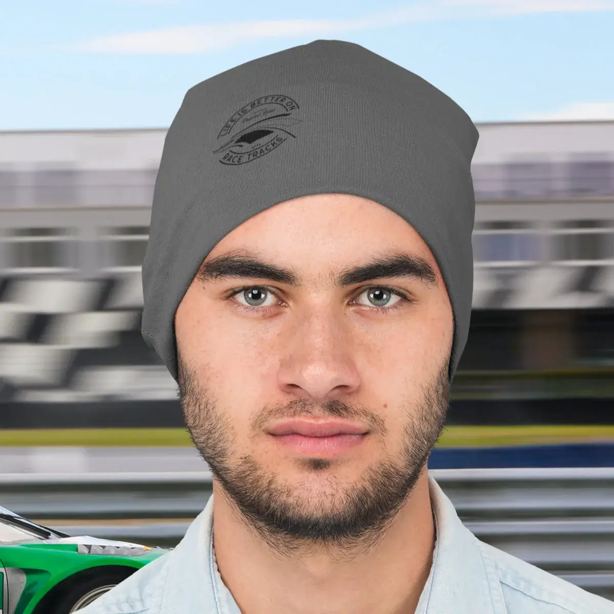 Beanie Life is better on racetracks 4 Beanie Life is better on racetracks - Image 4