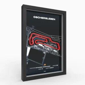 Oschersleben 3D Rennstrecke