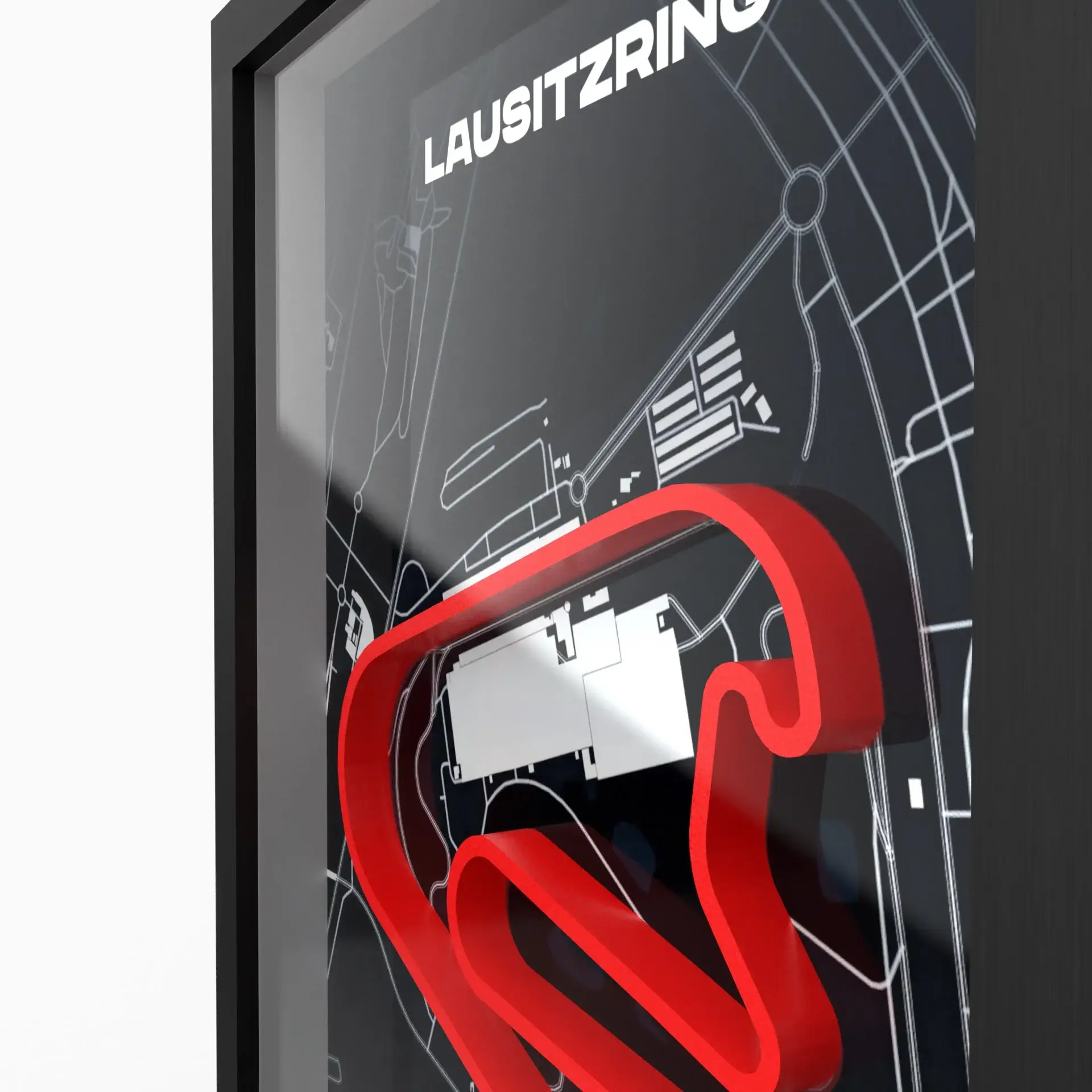 Lausitzring 3D Rennstrecke Original A4 4 Lausitzring 3D Rennstrecke Original A4 – Bild 4