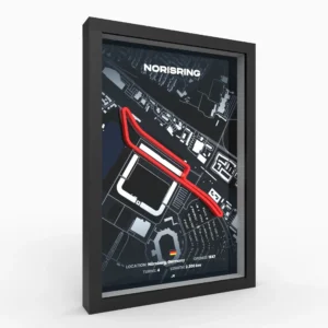 Norisring 3D Rennstrecke Original A3