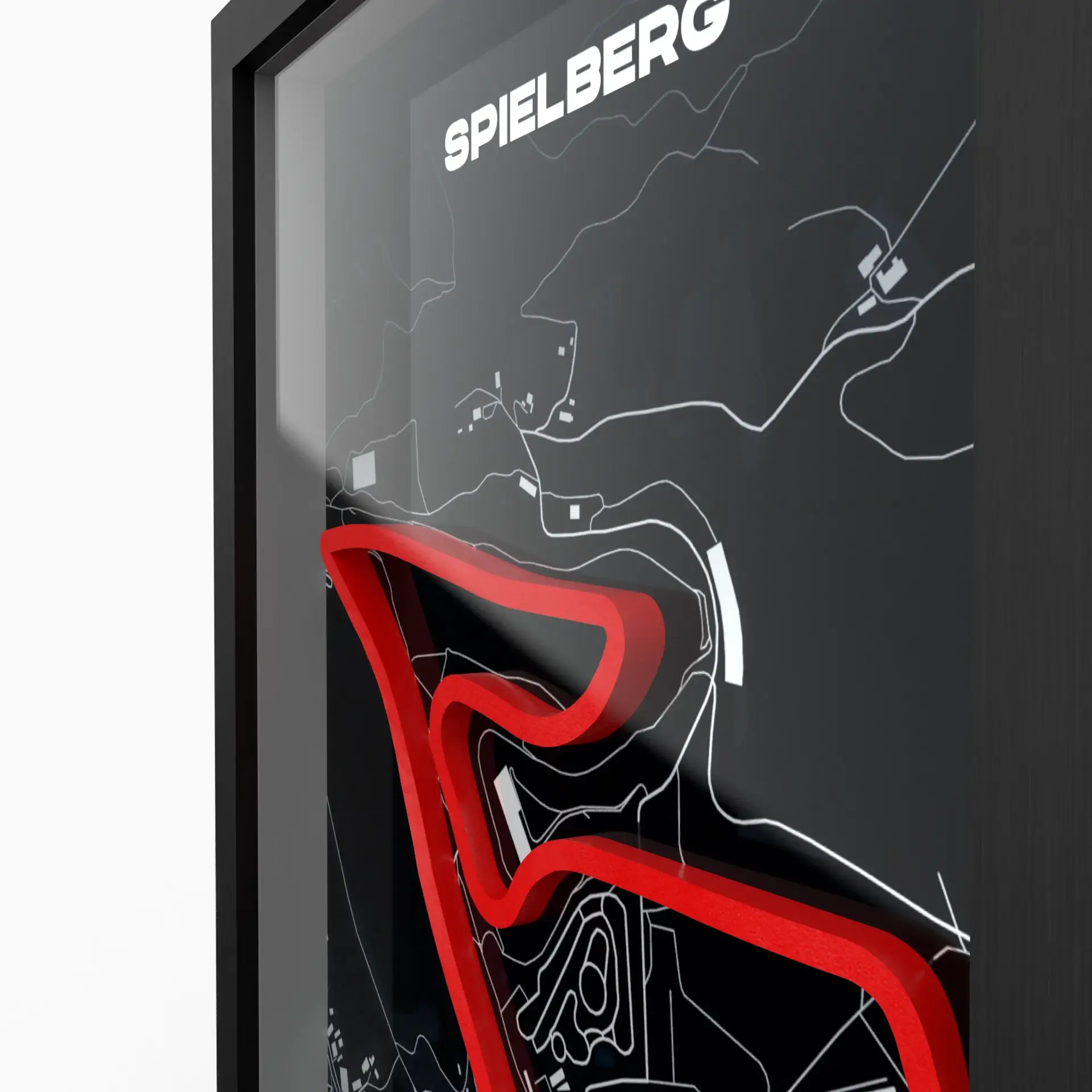 Spielberg 3D race track Original A4 5 Spielberg 3D race track Original A4 - Image 5