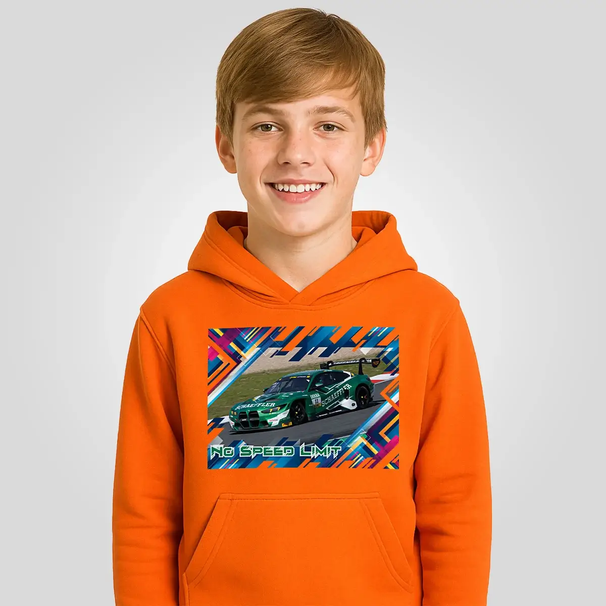 BMW M4 GT3 Hoodie für Kids & Teens #11 4 BMW M4 GT3 Hoodie für Kids & Teens #11 – Bild 4