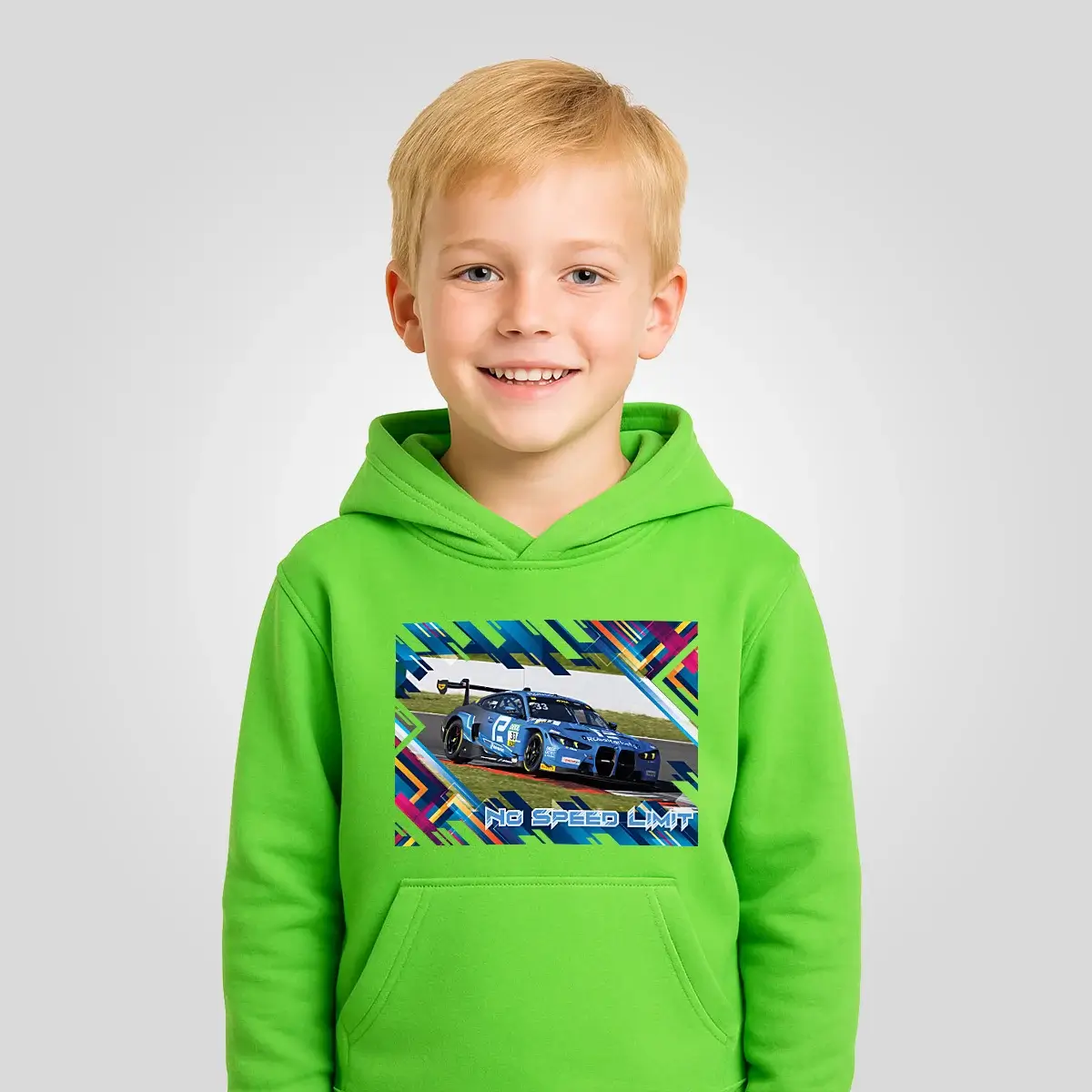 BMW M4 GT3 Hoodie für Kids & Teens #33 5 BMW M4 GT3 Hoodie für Kids & Teens #33 - Image 5