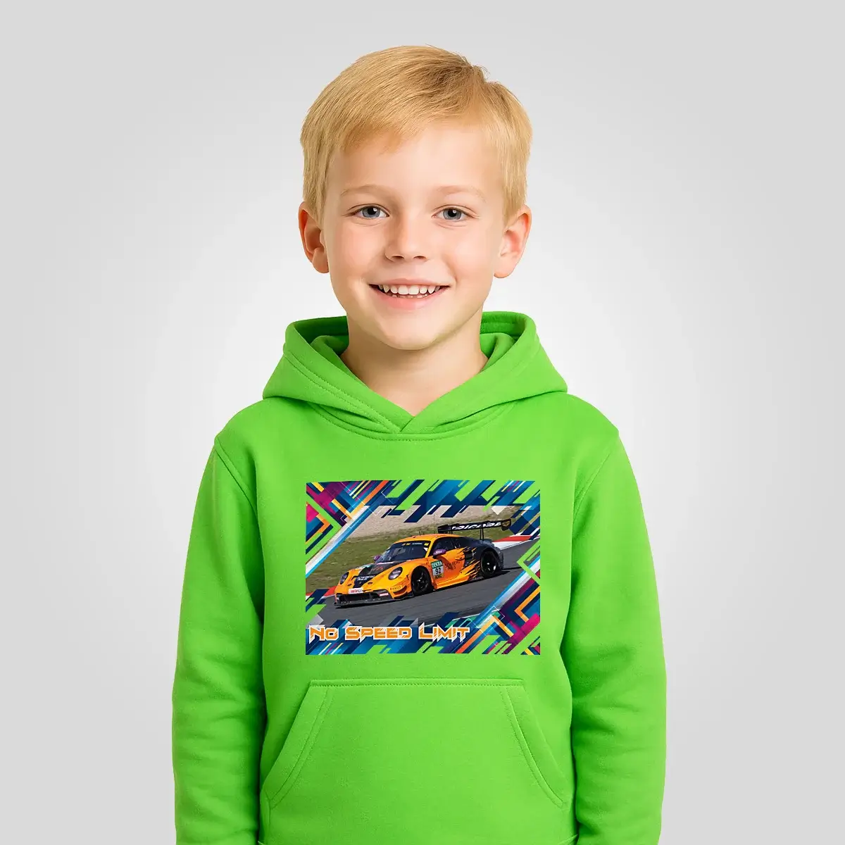 Porsche 911 GT3 R Hoodie für Kids & Teens #92 5 Porsche 911 GT3 R Hoodie für Kids & Teens #92 – Bild 5