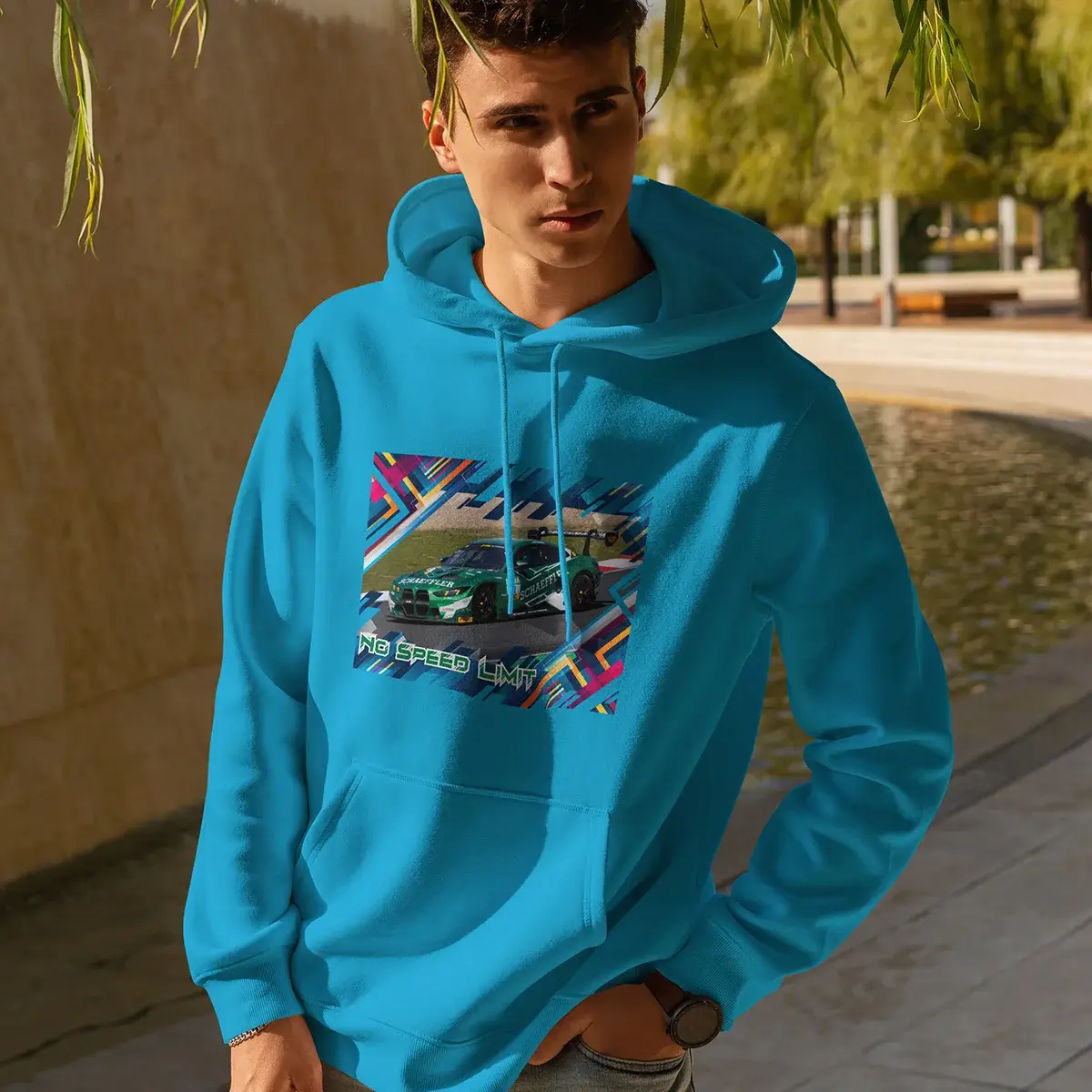 Sensationell | BMW M4 GT3 Hoodie #11 | Motorsport Powerwear 3 Sensationell | BMW M4 GT3 Hoodie #11 | Motorsport Powerwear - Image 3