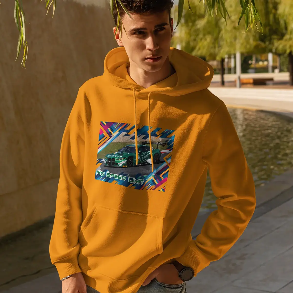 Sensationell | BMW M4 GT3 Hoodie #11 | Motorsport Powerwear 4 Sensationell | BMW M4 GT3 Hoodie #11 | Motorsport Powerwear - Image 4