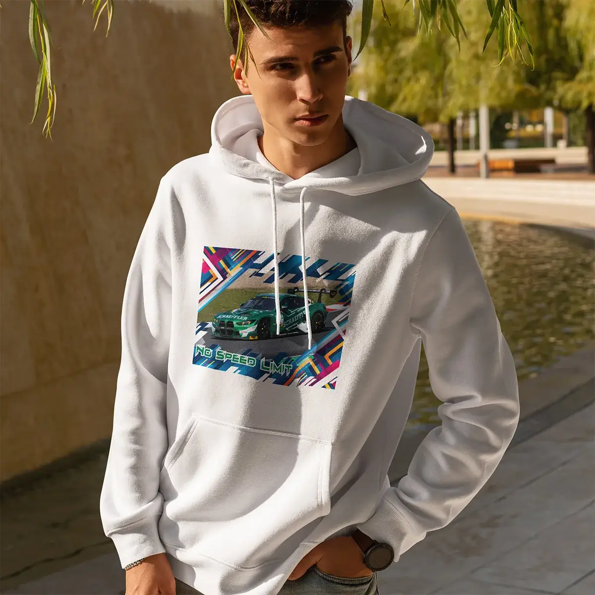 Sensationell | BMW M4 GT3 Hoodie #11 | Motorsport Powerwear 7 Sensationell | BMW M4 GT3 Hoodie #11 | Motorsport Powerwear - Image 7