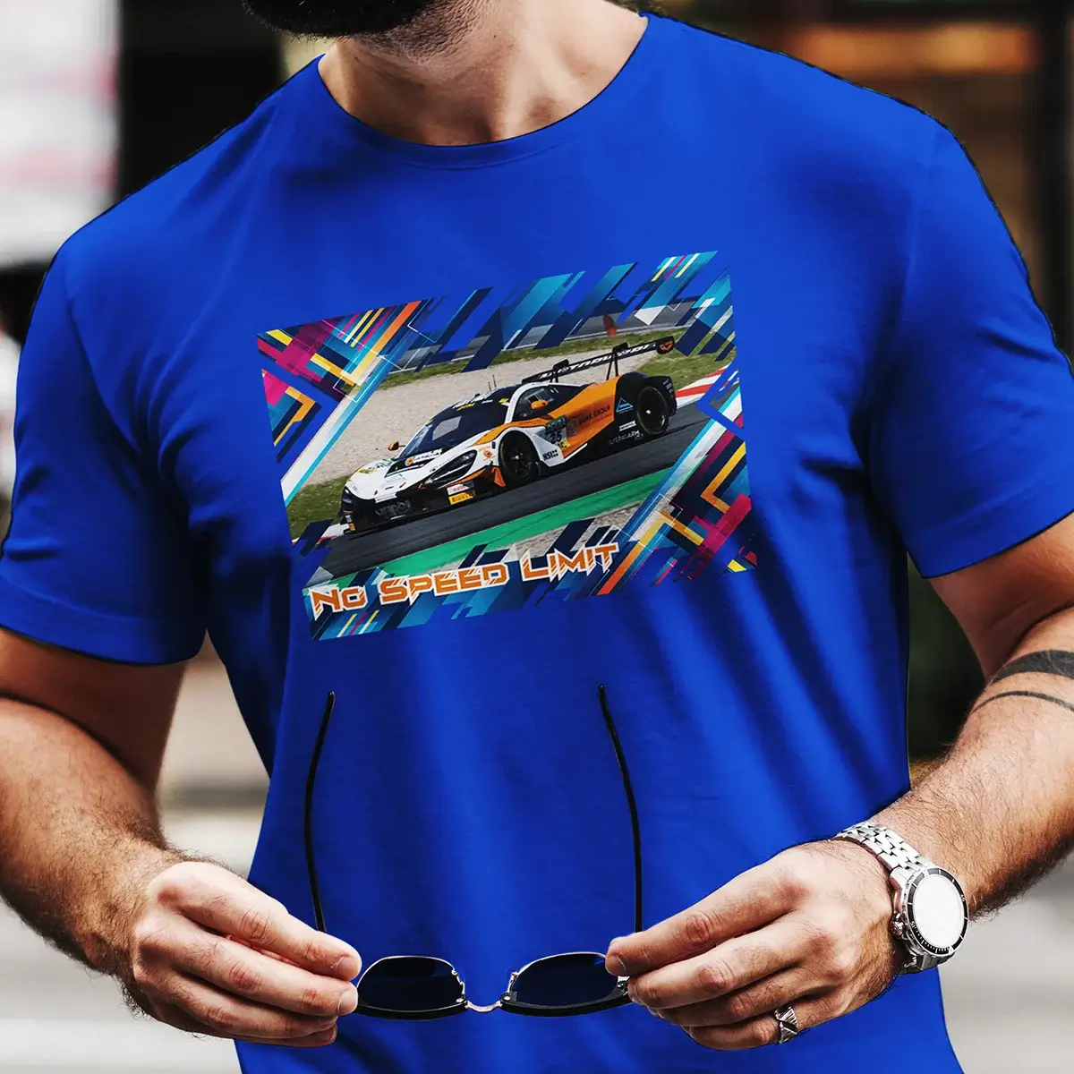 McLaren 720S GT3 Evo Herren T-Shirt #25 6 McLaren 720S GT3 Evo Herren T-Shirt #25 – Bild 6