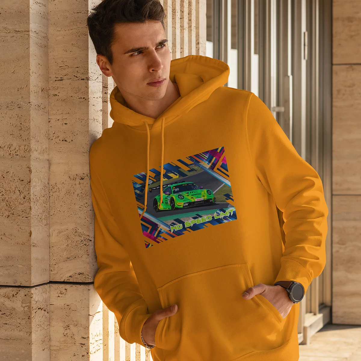 Siegreicher Porsche 911 GT3 R Hoodie #90 | Victory Style 5 Siegreicher Porsche 911 GT3 R Hoodie #90 | Victory Style - Image 5