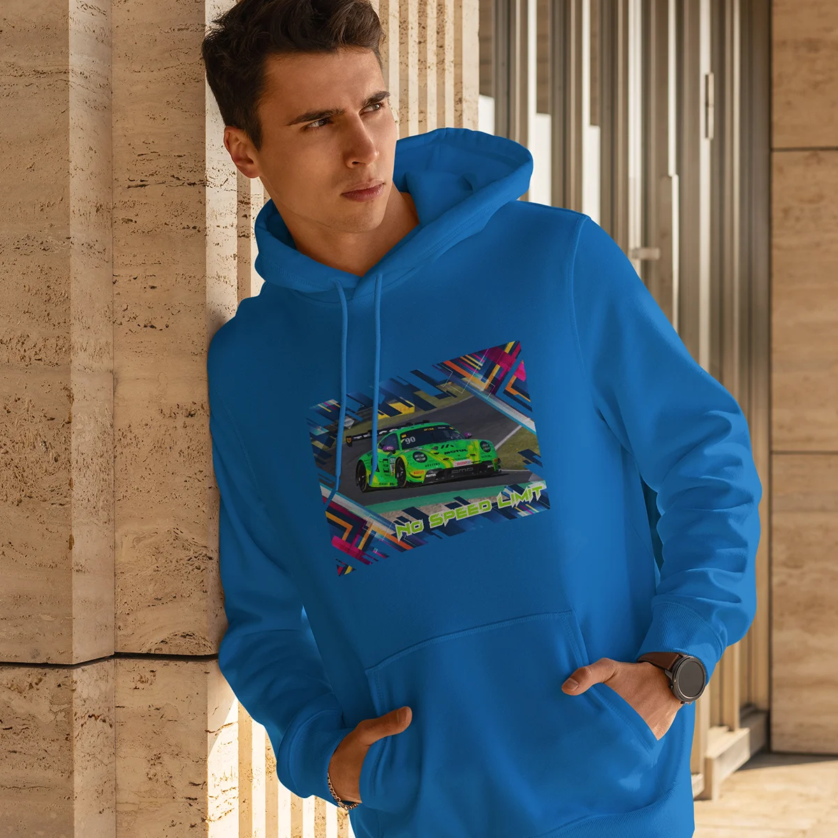 Siegreicher Porsche 911 GT3 R Hoodie #90 | Victory Style 3 Siegreicher Porsche 911 GT3 R Hoodie #90 | Victory Style - Image 3
